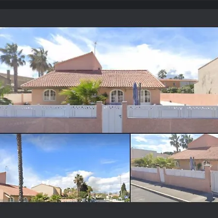 לינה וארוחת בוקר Chambre 4 Plage,piscine, Spa ולראס-פלאז'